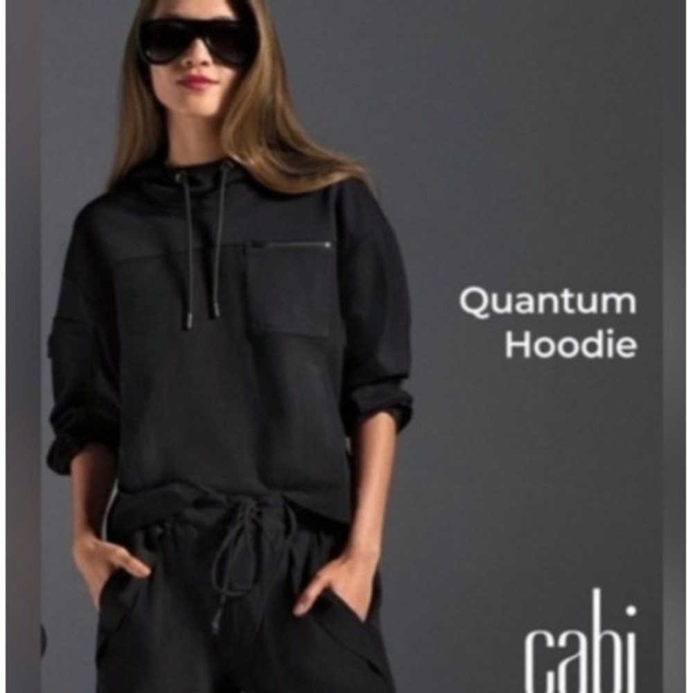 CAbi Charcoal Quantum Hoodie